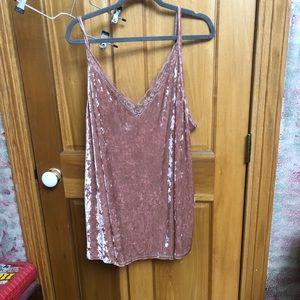 Torrid dusty pink tank top